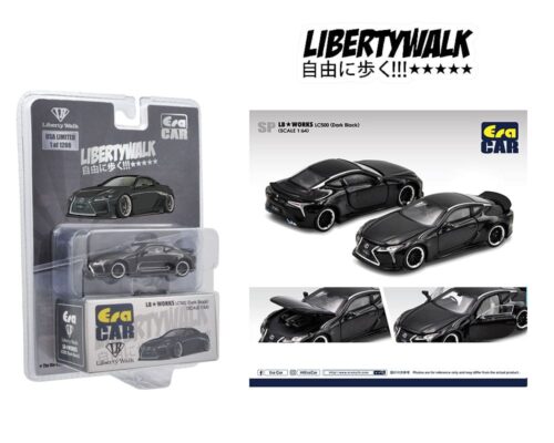 ERA Car 1:64 Lexus LC500 Black Limited 1,200 Pcs –  LB Works – Mijo Exclusive