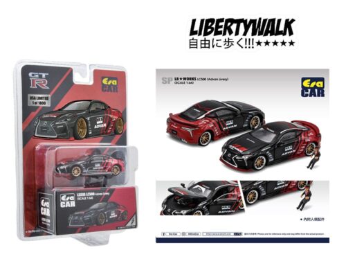 ERA Car 1:64 Lexus LC500 HKS ADVAN Limited 1,800 Pcs – LB Works – Mijo Exclusive