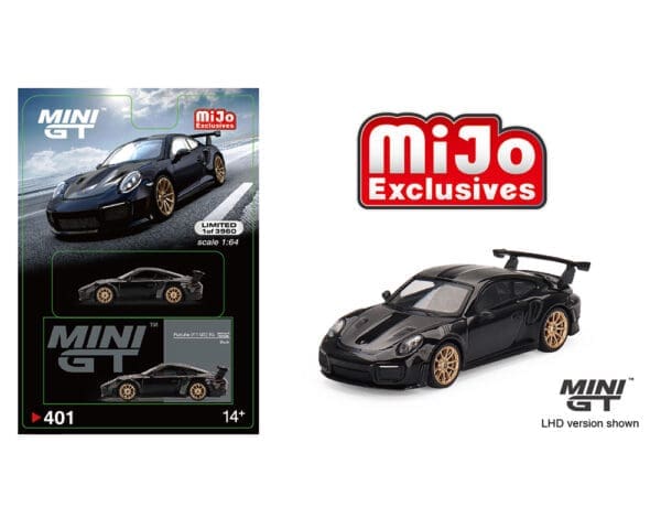 Mini GT 1:64 Porsche 911(991) GT2 RS Weissach Package -MiJo Exclusive USA