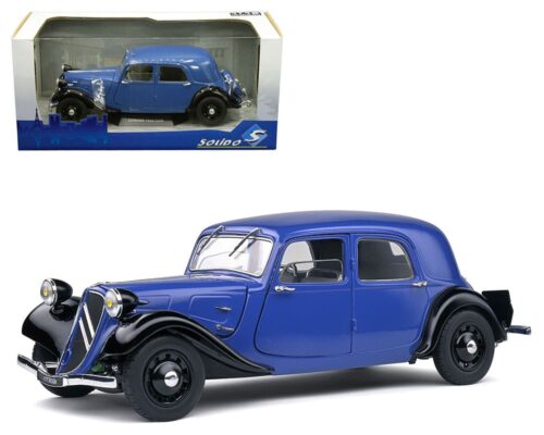 Solido 1:18 1937 Citroën Traction (Two-Tone Blue/Black)