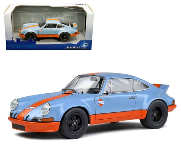 Solido 1:18 1973 Porsche 911 RSR – Gulf (Blue/Orange)