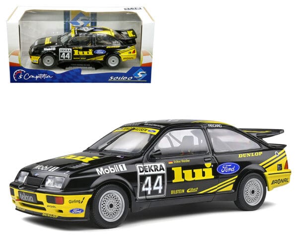 Solido 1:18 Ford Sierra RS 500 – 24H Nurburgring 1989 – #44 V.Weidler (Black/Yellow)