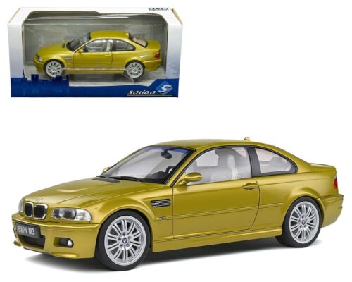 Solido 1:18 2000 BMW E46 M3 Coupe (Phoenix Yellow)