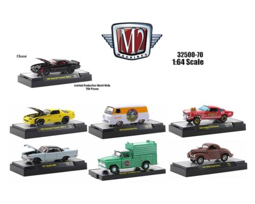 M2 Machines 1:64 Auto Thentics Release 70 2022 ( 6 Assortment)