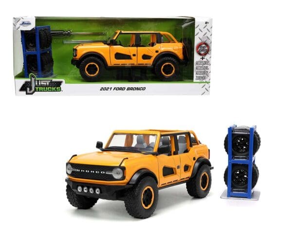 Jada 1:24 2021 Ford Bronco – Just Trucks with Extra Wheels