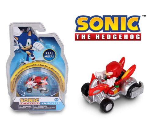 NKOK 1:64 Sonic The Hedgehog Knuckles RedDie-cast