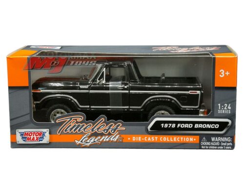 Motormax 1:24 1978 Ford Bronco Custom – Timeless Legends