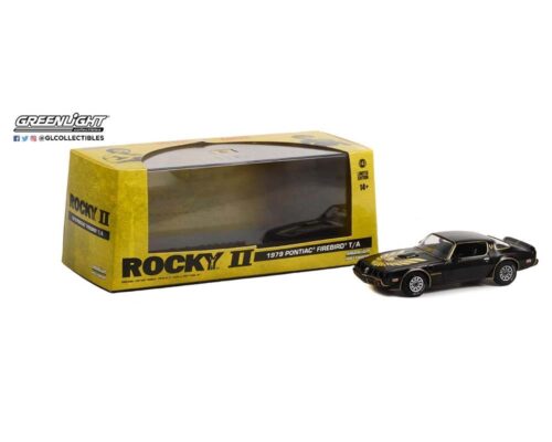 Greenlight 1:43 Rocky II (1979) – 1979 Pontiac Firebird Trans Am (Black)