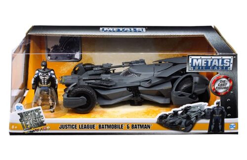 Jada 1:24 Batman Justice League Batmobile With Batman Figure – Hollywood Rides