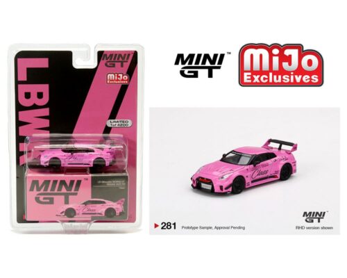 Mini GT 1:64 LB-Silhouette Works GT Nissan 35GT-RR “Class” (Pink) – MiJo Exclusives Limited 4200 Pieces