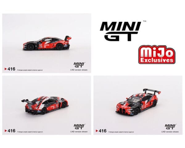 Mini GT 1:64 BMW M4 GT3 #25 BMW Team RLL 2022 IMSA Daytona 24 Hrs Limited Edition -Mijo Exclusives USA