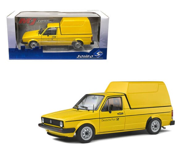 Solido 1:18 1992 Volkswagen Caddy Mk.1 Yellow