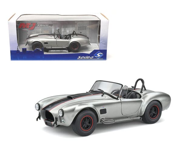 Solido 1:18 1965 Shelby Cobra 427 MKII Silver