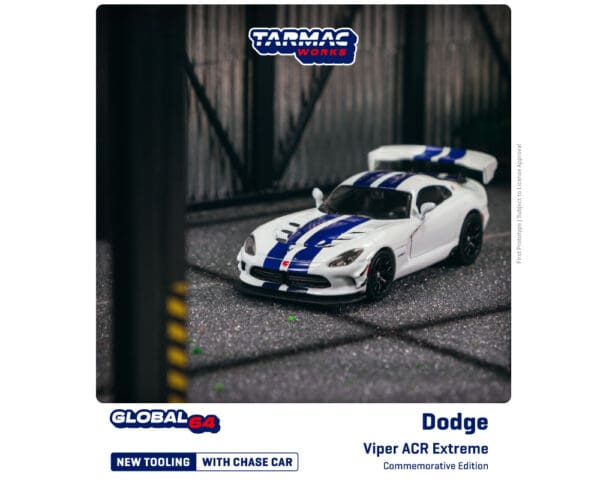 Tarmac Works 1:64 Dodge Viper ACR Extreme Commemorative Edition – Global64