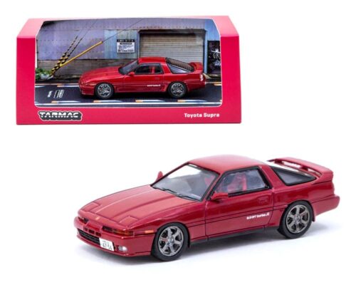 Tarmac Works 1:64 Toyota Supra MA70 (Red) – ROAD64