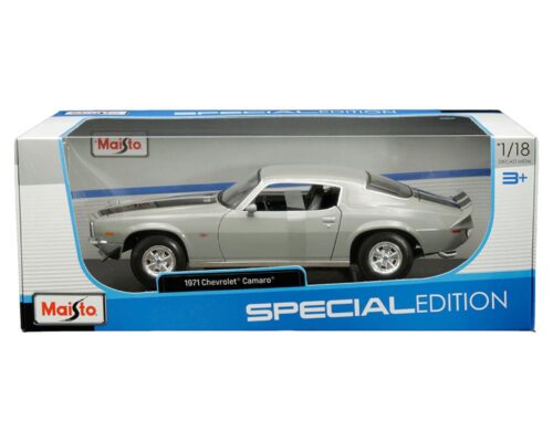 Maisto 1:18 1971 Chevrolet Camaro (Grey) – Special Edition