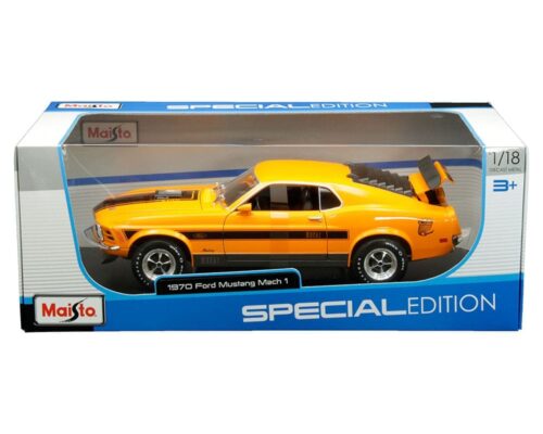 Maisto 1:18 1970 Ford Mustang Mach 1 (Orange) – Special Edition