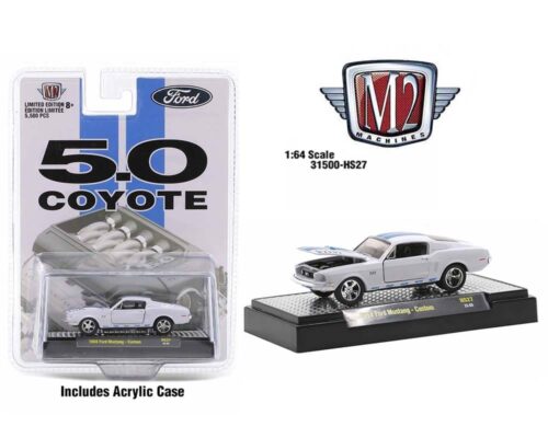 M2 Machines 1:64 1968 Ford Mustang Custom – Detroit Muscle – Hobby Exclusive