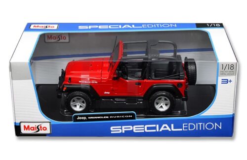 Maisto 1:18 2013 Jeep Wrangler Rubicon – Special Edition