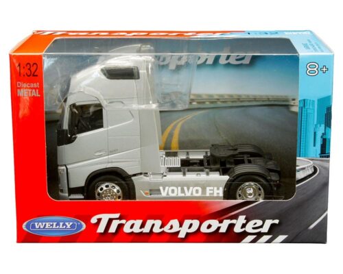 Welly 1:32 Volvo FH (Silver) – Transporter