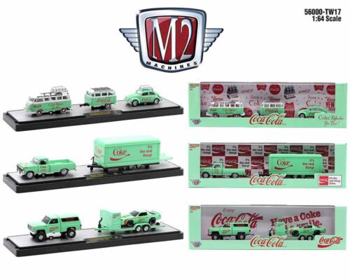 M2 Machines 1:64 Coca-Cola Auto-Haulers Release TW17