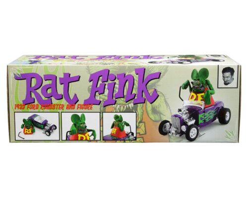 ACME 1:18 Rat Fink 1932 Ford Roadster and Figure – Limited to 1074 pieces