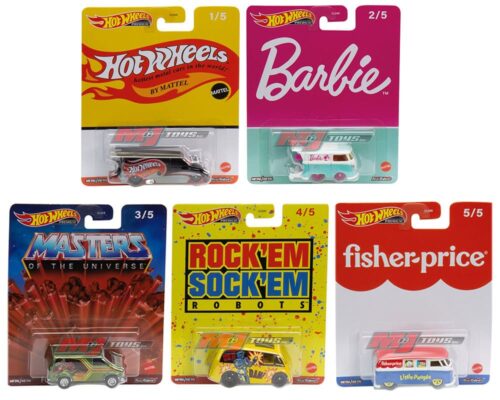 Hot Wheels 1:64 Pop Culture 2022 R Case Mattel Brands Assortment