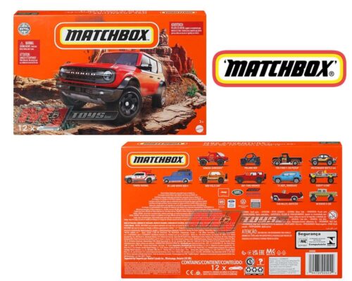 Matchbox 1:64 MBX Adventure 2022 12 Pack