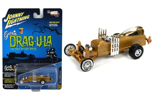 Johnny Lightning 1:64 Barris Drag-U-La – 2017 Silver Screen Machines