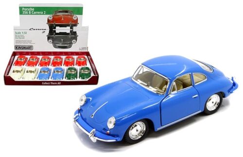 Kinsmart 1:32 Porsche 356B Carrera (KT5398D) – Display Tray Set of 12