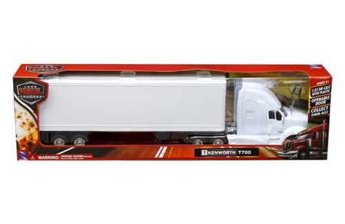 New Ray 1:32 Kenworth T700 All White – Long Haul Trucker