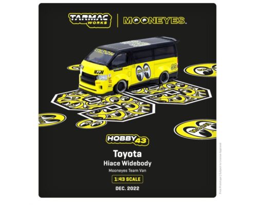 Tarmac Works 1:43 Toyota Hiace Widebody Mooneye’s Team Van