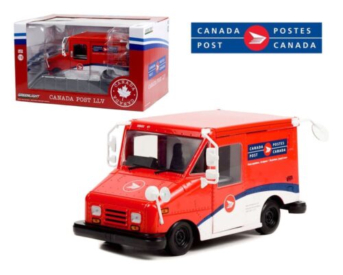 Greenlight 1:18 Canada Post Long-Life Postal Delivery Vehicle (LLV)