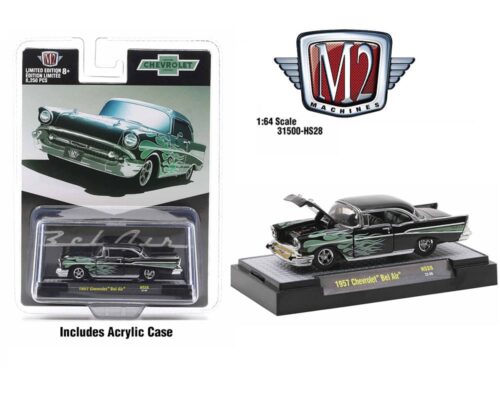 M2 Machines 1:64 1957 Chevrolet Bel Air – Hobby Exclusive – Auto-Thentics