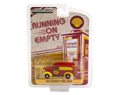 Greenlight 1:64 Running On Empty Series 14 – 1939 Chevrolet Panel Truck – Shell Gasoline