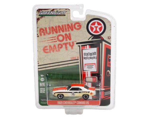 Greenlight 1:64 Running On Empty Series 14 – 1969 Chevrolet Camaro RS – Texaco