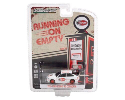 Greenlight 1:64 Running On Empty Series 14 – 1995 Ford Escort RS Cosworth – Red Line Synthetic Oil