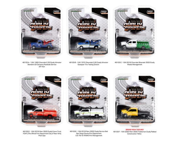 Greenlight 1:64 Dually Drivers Series 10 Assortment