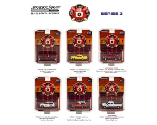 Greenlight 1:64 Fire & Rescue Series 3 Assortment