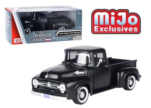 Motormax 1:24 1956 Ford F-100 Pickup (with white wall tires) – American Classics – MiJo Exclusives