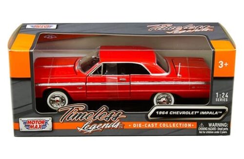 Motormax 1:24 1964 Chevrolet Impala – Timeless Legends