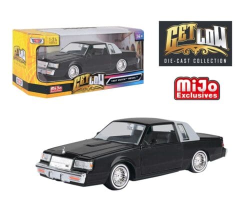 Motormax 1:24 1987 Buick Grand National – Get Low – MiJo Exclusive