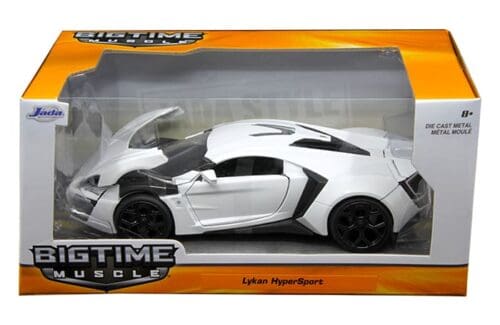 Jada 1:24 Lykan Hypersport (White) – Bigtime Muscle