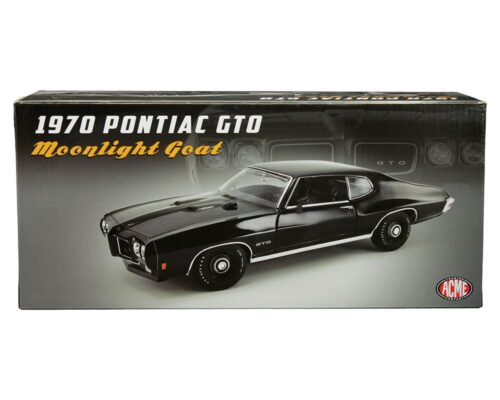 ACME 1:18 1970 Pontiac GTO Moonlight Goat (Black)