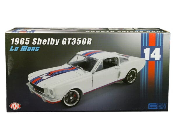 ACME 1:18 1965 Shelby GT350R Le Mans #14 (White)