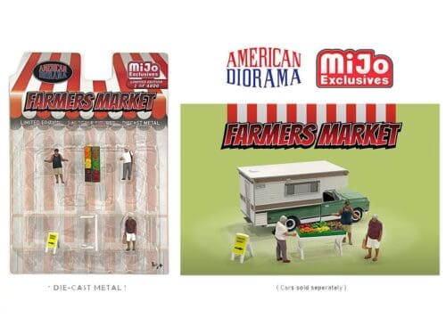 American Diorama 1:64 Farmer Market Figure Set – MiJo Exclusives