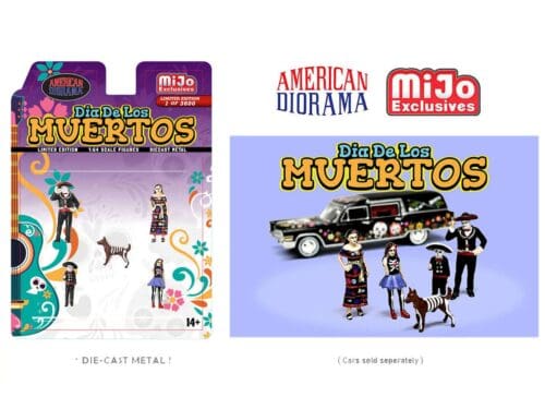 American Diorama 1:64 Dia De Los Muertos Family Figure Set – MiJo Exclusives