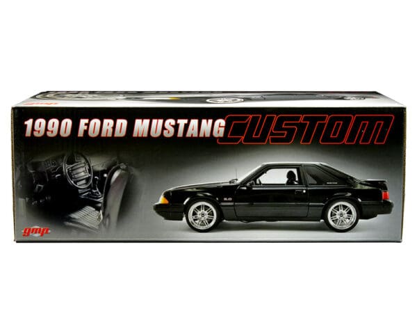 GMP 1:18 1990 Ford Mustang 5.0 Custom SVT Wheels – Black – Limited to 1650 pieces