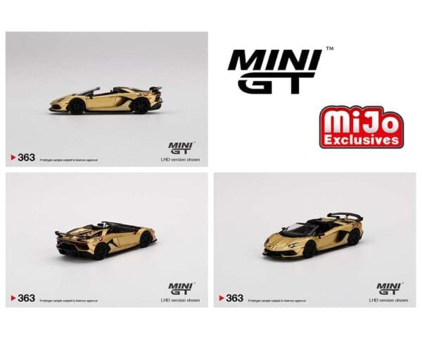 Mini GT 1:64 Lamborghini Aventador SVJ Roadster – MiJo Exclusives