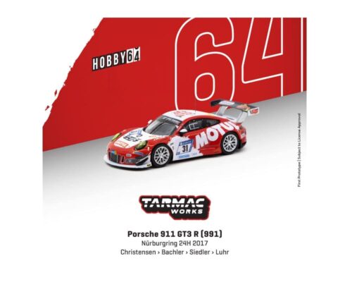 Tarmac Works 1:64 Porsche 911 GT3 R Nürburgring 24h 2017 #31 – Hobby64